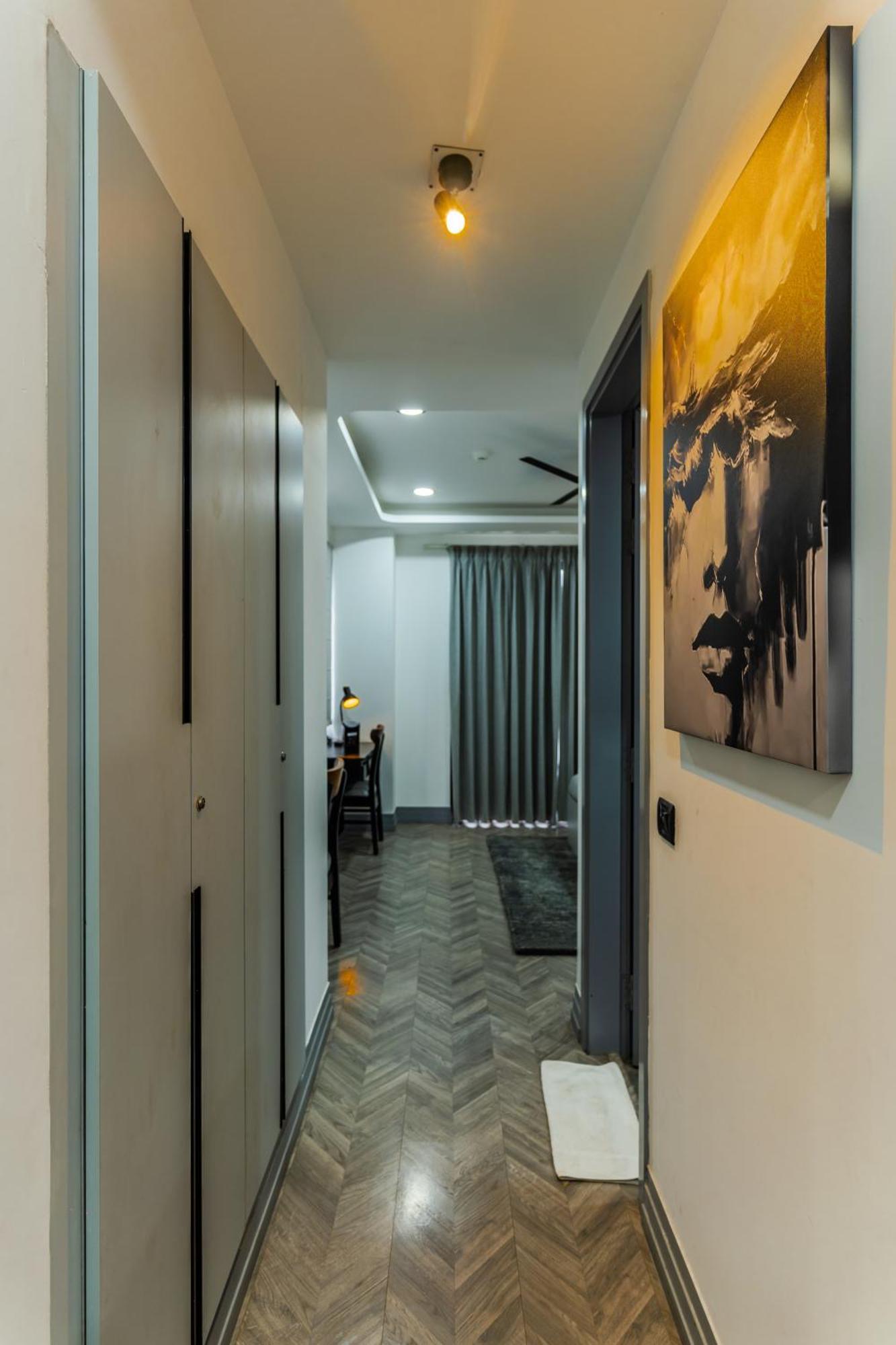 Bedchambers Luxury Apartment Near Golf Course Road グルガウン エクステリア 写真